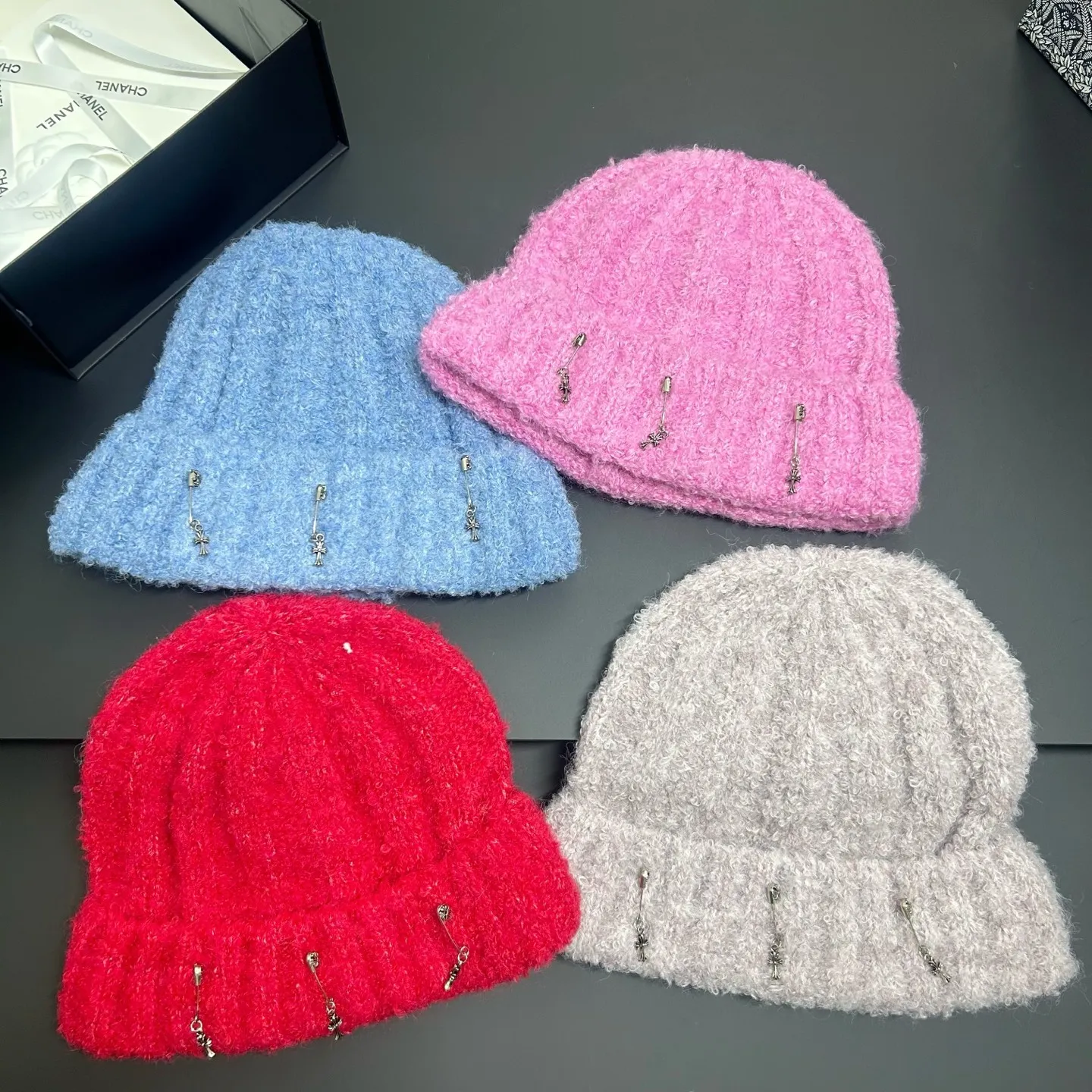 New Croix heart knitted hat 12 colors